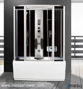 Luxusní kompletní sprchový kout a kombinace s masážní vanou