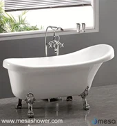 Oválná přikrývka na akrylové vany, bílá, 67 "