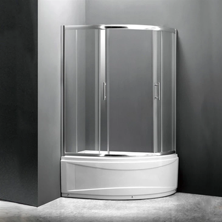 Rohový jednoduchý design posuvná vana Sprchová dvířka Combo na prodej